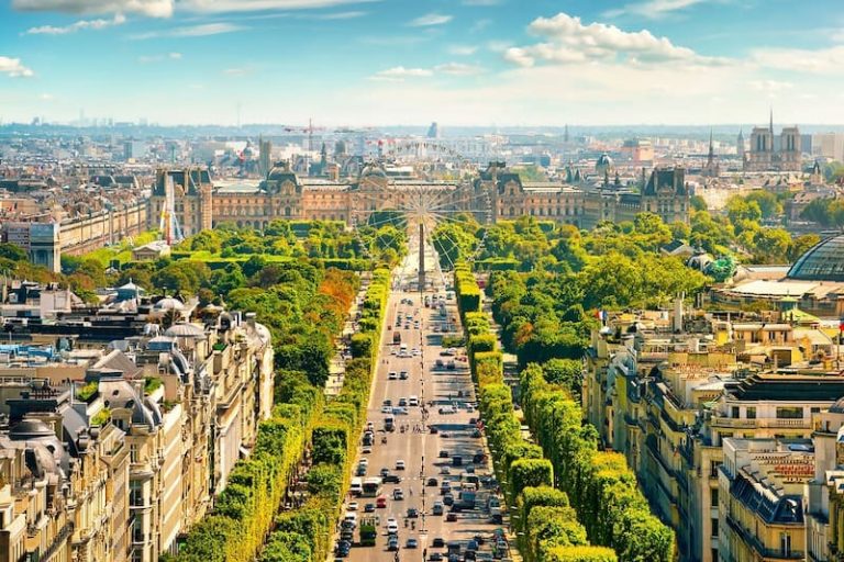 Đại lộ Champs Elysees – Đại lộ nổi tiếng của kinh đô ánh sáng Paris